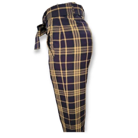 Aritzia Wilfred Women's Darontal Plaid Trouser Pants Size‎ 6 High Rise Career - Picture 5 of 12